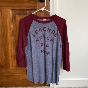 Homage quarter sleeve - baseball shirt style